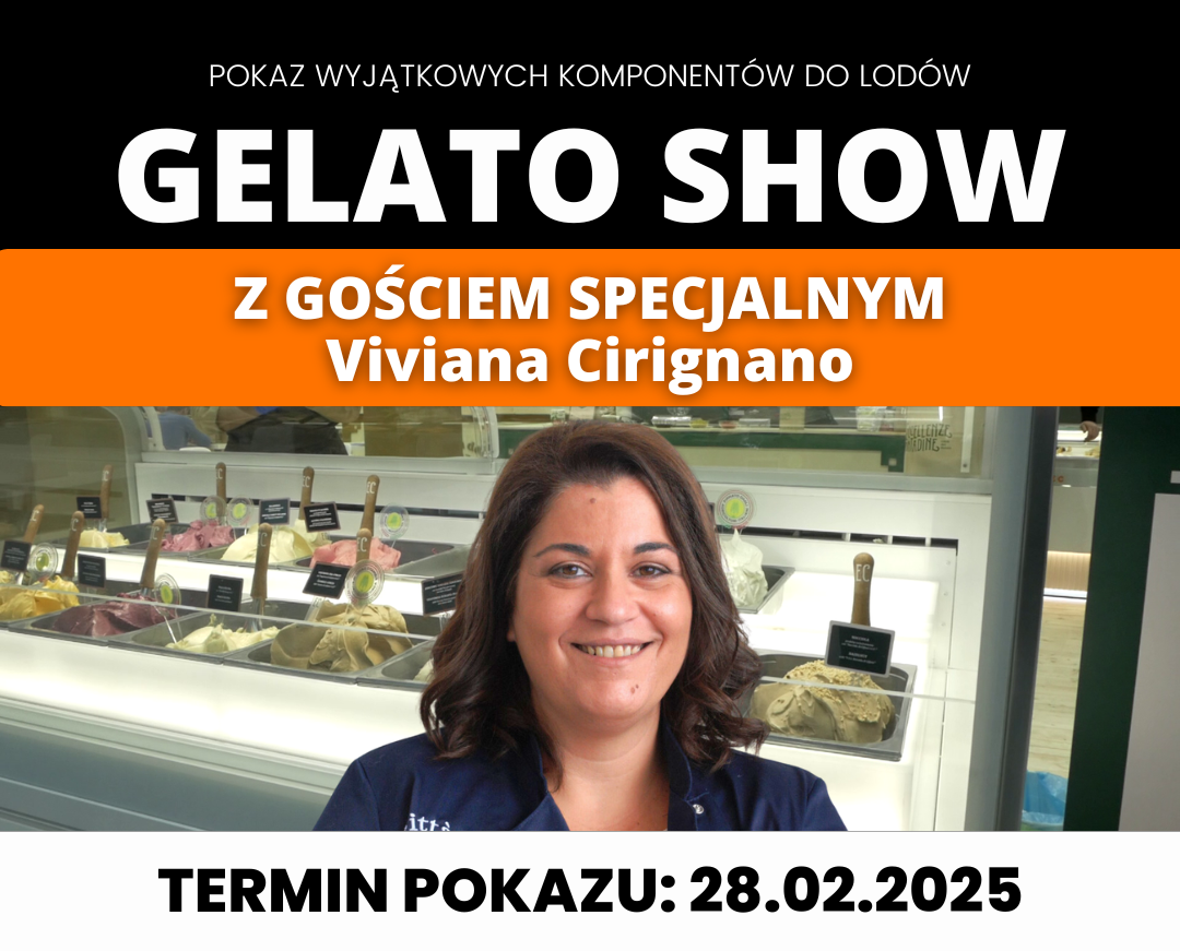 Gelato Show: Pokaz wyjątkowych komponentów do lodów